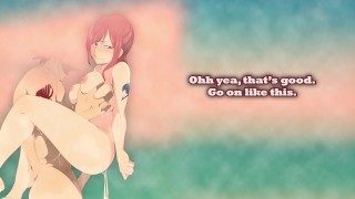 JOI Game – Fairy Tail Erza is ready to take a bath with you