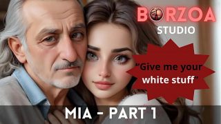 Mia and Papi – 1 – Horny old Grandpappa domesticated virgin teen young Turkish Girl