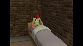 She was using a dildo until someone came to help