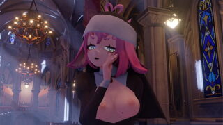 [MMD] NUN STRIP TEASE | BLACKPINK – How You Like That