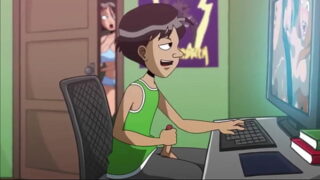 Busty Mommy Help Stepson To Cum ( Cartoon Uncensored )