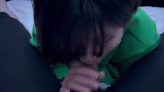 たっぷりと精子を吸い上げてしまうフェラうまな彼女♡ cum in mouth cumshot
