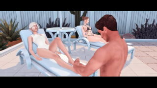 HUSBAND CHEATS ON SLEEPING WIFE WITH HER HOT SLUT GIRLFRIEND (SIMS   ANIME HENTAI   SFM)
