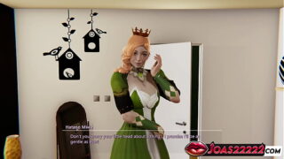 Sexy Princess Hatano Hentai – Huge Tits Bed Cunnilingus, Oil Rimjob & Pussy Fingering with Squirt