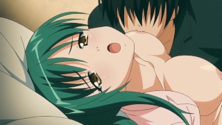 Long Haired Beauty with Big Tits Loves to do Paizuri