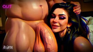 Goth Girl’s Darkest Size Fantasy (ASMR Visuals)