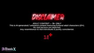 [4K] AI 3D Animated – Green Hair Bimbo Slut Gets Titfucked & Fucked Hard in Wrestling Ring | AI Visuals X