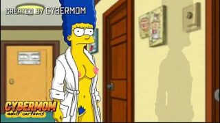 Top-10 Cheating Marge Simpson. Best Cartoon Compilation. Porn Parody Animation