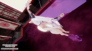 [MMD] Gokuraku Jodo – Ahri Sexy Japanese Dance League of Legends Hentai Uncensored 4K 60FPS